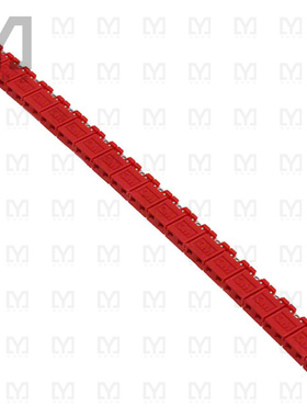 929951-00【SHUNT 2 POS RED 1=STRIP OF 20】