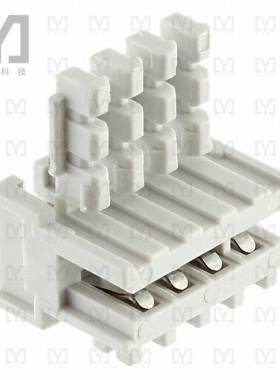2-284932-4【CONN RCPT 4POS IDC 22-24AWG TIN】