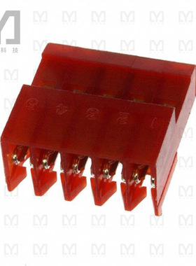 3-641237-5【CONN RCPT 5POS IDC 22AWG GOLD】