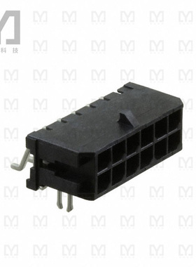 0430451208【CONN HEADER SMD R/A 12POS 3MM】
