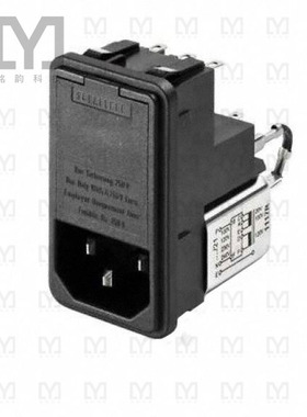 FN370-2-21【PWR ENT MOD RCPT IEC320-C14 PNL】