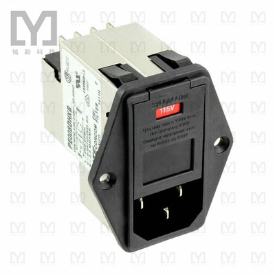 7-6609929-6【PWR ENT MOD RCPT IEC320-C14 PNL】