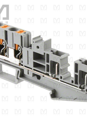 3061826【TERM BLK PLUG 4POS 8.2MM GRAY】