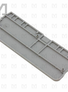 3208979【CONN TERM BLK END PLATE GRAY】