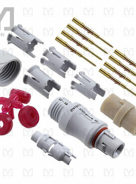 JMXFH1G08MCUDSU【CONN PLUG MALE 8POS GOLD CRIMP】