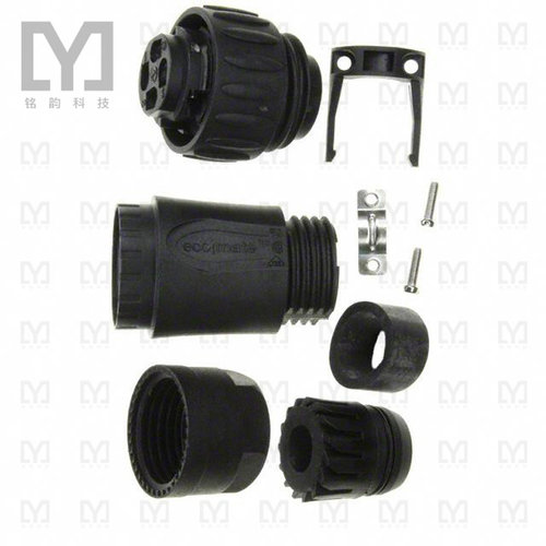 C016 20H003 110 12【CONN PLUG MALE 4POS SILVER SCREW】