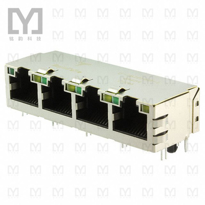 5-1610165-1【CONN MAGJACK 4PORT 100 BASE-T】