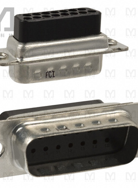 865615PLTXLF【CONN D-SUB HOUSING PLUG 15POS】