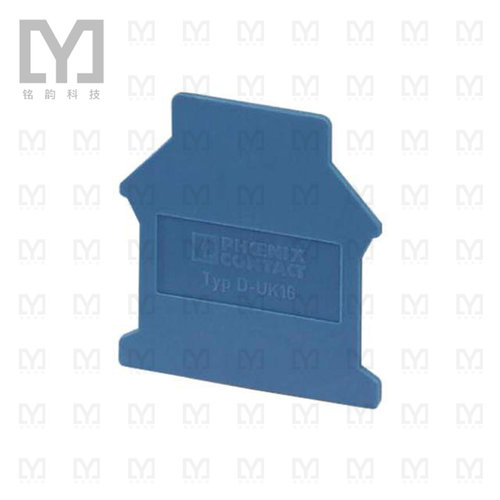3006108【CONN TERM BLK END PLATE BLUE】
