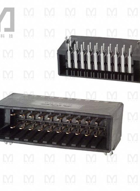 178308-2【CONN HEADER R/A 20POS 3.81MM】