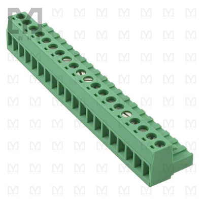 1757190【TERM BLOCK PLUG 20POS STR 5.08MM】