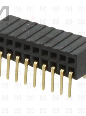 M50-3201045【CONN RCPT 20P 0.05 GOLD PCB R/A】