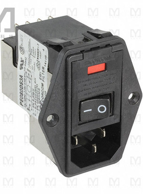 2-6609104-3【PWR ENT MOD RCPT IEC320-C14 PNL】