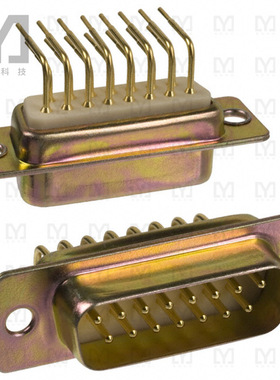174-E15-111-001【CONN D-SUB PLUG 15POS R/A SOLDER】