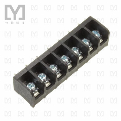 6PCR-07-006【CONN BARRIER STRIP 7CIRC 0.375'】