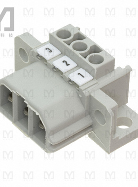 1611980000【TERM BLOCK PLUG 3POS STR 7MM】