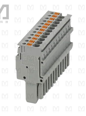 3212617【TERM BLOCK PLUG 12POS STR】