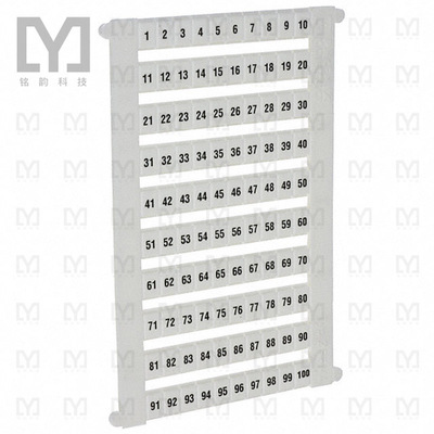 0800268【CONN ACC MARKER STRIP PREPRINT】