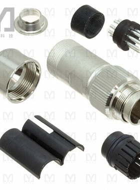 C091 31H008 102 4【CONN PLUG MALE 8POS INLINE SOLDR】