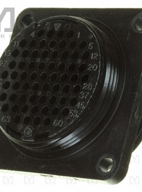 205843-1【CONN RCPT HSNG MALE 63POS PNL MT】