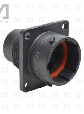 RTS014N4P03【CONN RCPT HSNG MALE 4POS PNL MNT】