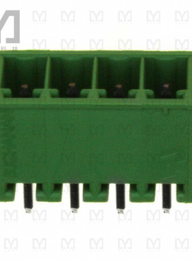 284514-4【TERM BLOCK HDR 4POS VERT 3.5MM】