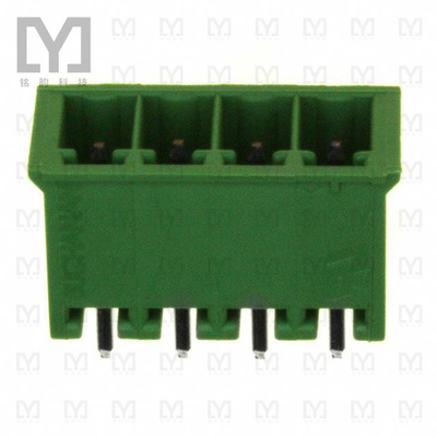284514-4【TERM BLOCK HDR 4POS VERT 3.5MM】