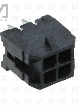 0430450412【CONN HEADER VERT 4POS 3MM】