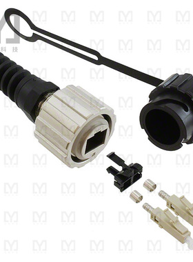 17-300420【CONN FIBER LC PLUG DUPLX】