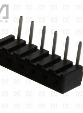 950506-5002-AR【CONN RCPT 6P 0.079 GOLD PCB R/A】