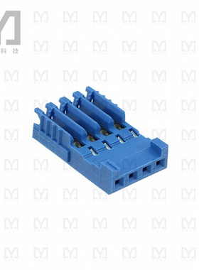 281783-4【CONN PLUG 4POS IDC 24-26AWG TIN】