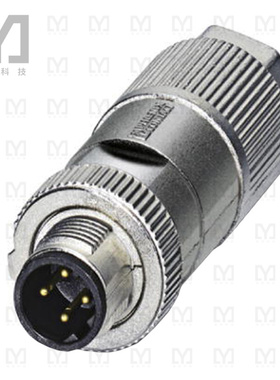 1411068【CONN PLUG MALE 4POS GOLD IDC】