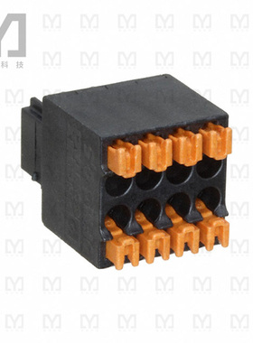 1844594【TERM BLOCK PLUG 8POS STR 2.54MM】