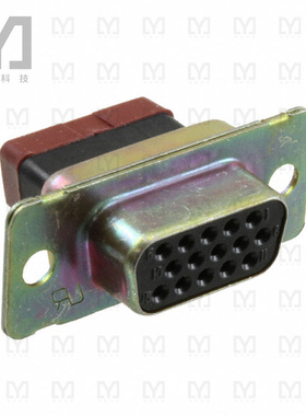 1-2221760-1【CONN D-SUB HD HOUSING RCPT 15POS】