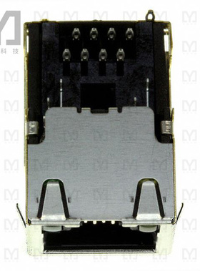 1888250-1【CONN MOD JACK 8P8C R/A SHIELDED】