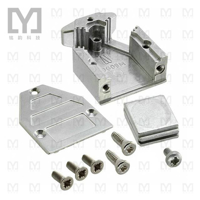 165X10819X【CONN BACKSHELL 9P 30DEG SHLD SLV】