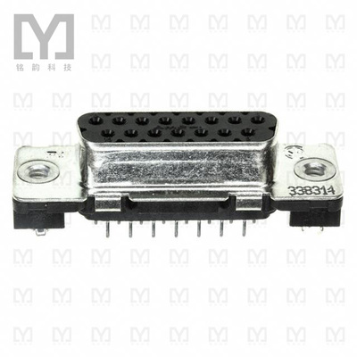 1-338314-2【CONN D-SUB RCPT 15POS VERT SLDR】