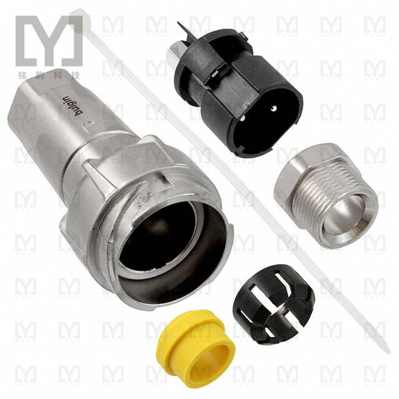 PXM7011/02P/ST/1113/SN【CONN RCPT MALE 2POS NICKEL SCREW】