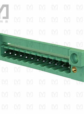 0710125【TERM BLK HEADER 12POS GREEN】