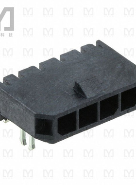 0436500409【CONN HEADER SMD R/A 4POS 3MM】