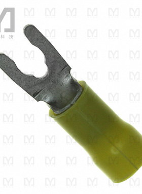 53247-1【CONN SPADE TERM 10-12AWG #8 YEL】