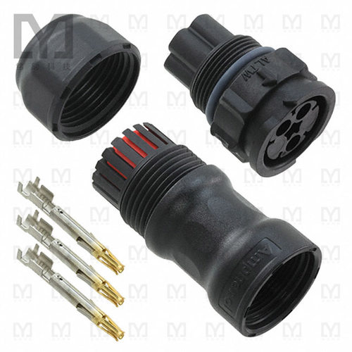 DC-03BMFA-QL8SPP【CONN RCPT FMALE 3POS CRIMP】