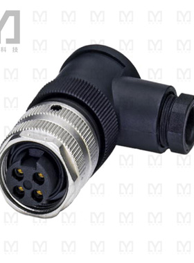 1521494【CONN RCPT FMALE 4POS GOLD SCREW】