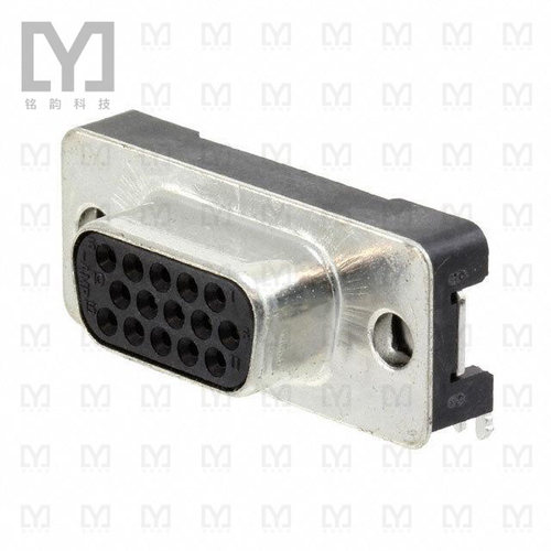 5177802-3【CONN DSUB HD RCPT 15POS R/A SLDR】