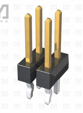 0702871098【CONN HEADER VERT 4POS 2.54MM】