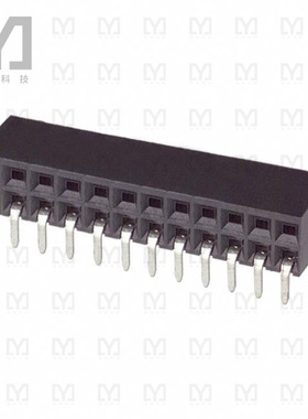 535512-3【CONN RCPT 24POS 0.1 GOLD PCB R/A】