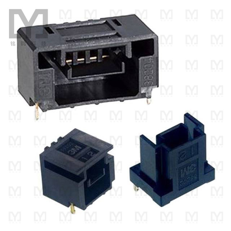 38204-62S3-000PL【CONN RCPT 4POS 0.1 GOLD PCB】