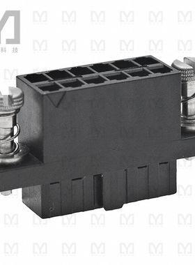 M80-4591298【CONN RECEPT 2MM W/SCREW 12POS】