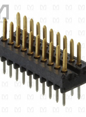 103916-2【CONN HEADER VERT 20POS 1.27MM】