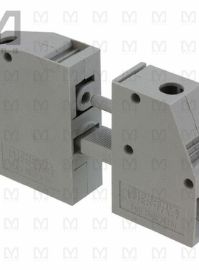 0707743【TERM BLK SCREW CLAMP 1POS GRAY】